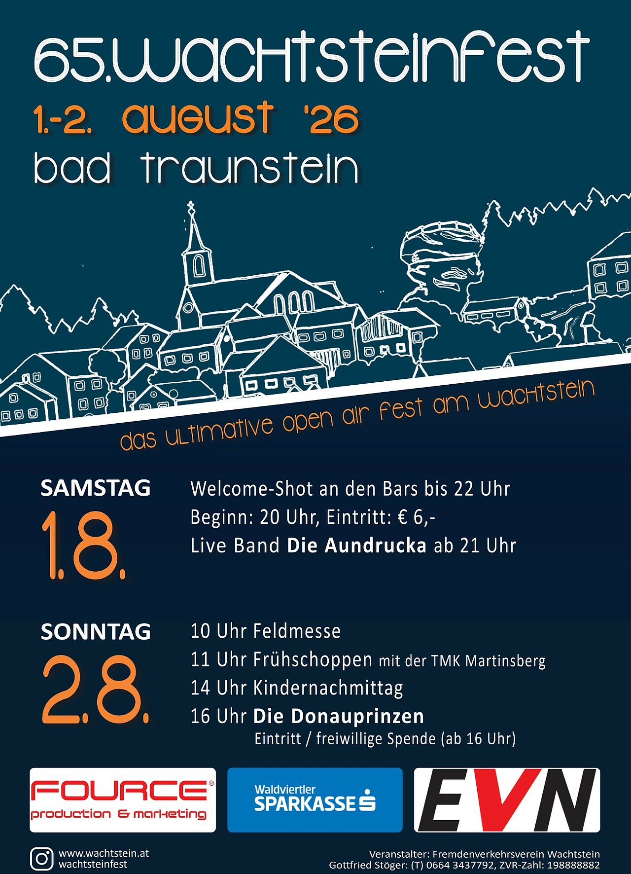 Wachtsteinfest Plakat